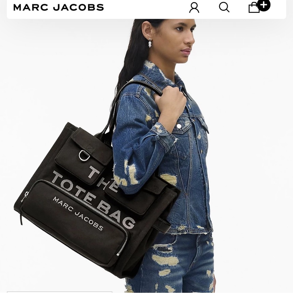 Thank you Marc Jacobs Large canvas cargo “ The Tote Bag”